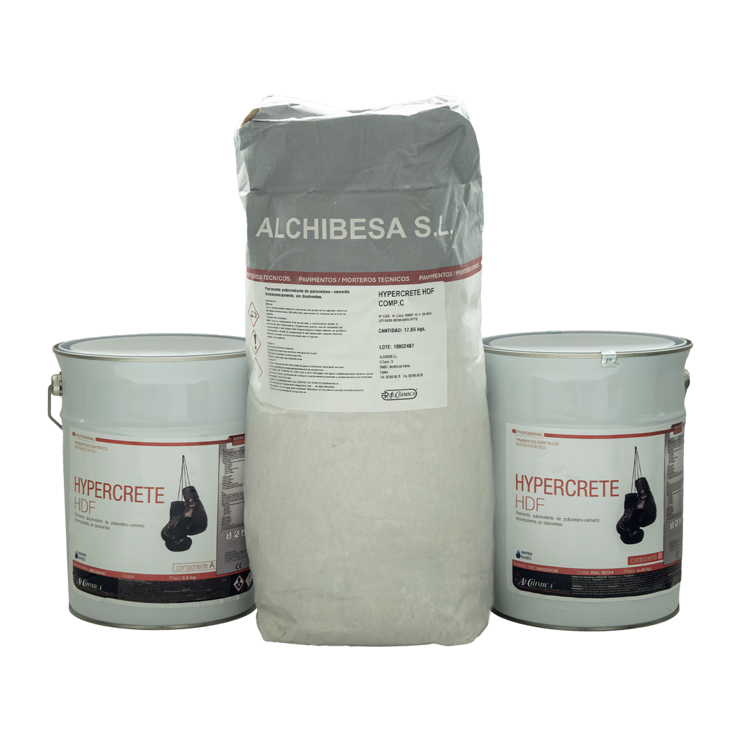 Hypercrete-HDF Autonivelante de Poliuretano-Cimento