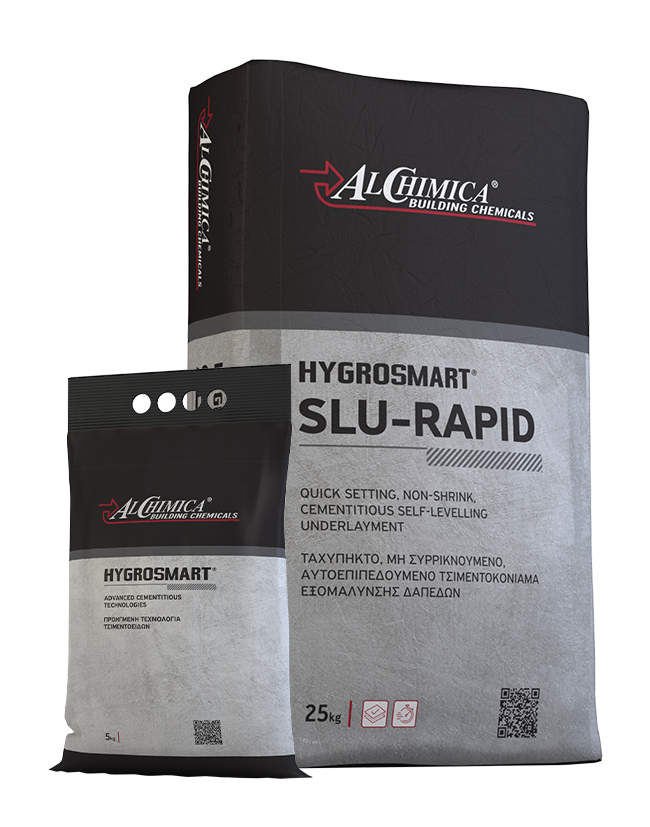 Hygrosmart Slu Rapid Argamassa autonivelante cimentícia 3-30 mm
