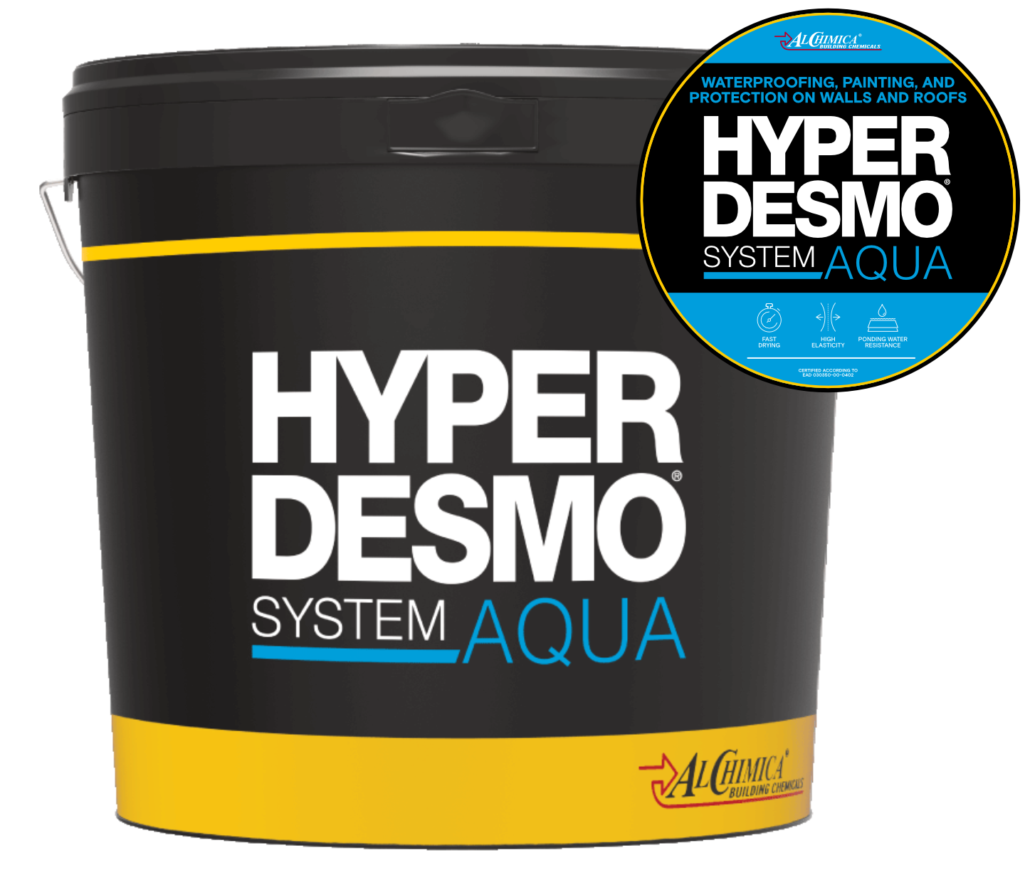 Hyperdesmo Aqua Membrana Elástica Poliuretano Base Água 12 kg