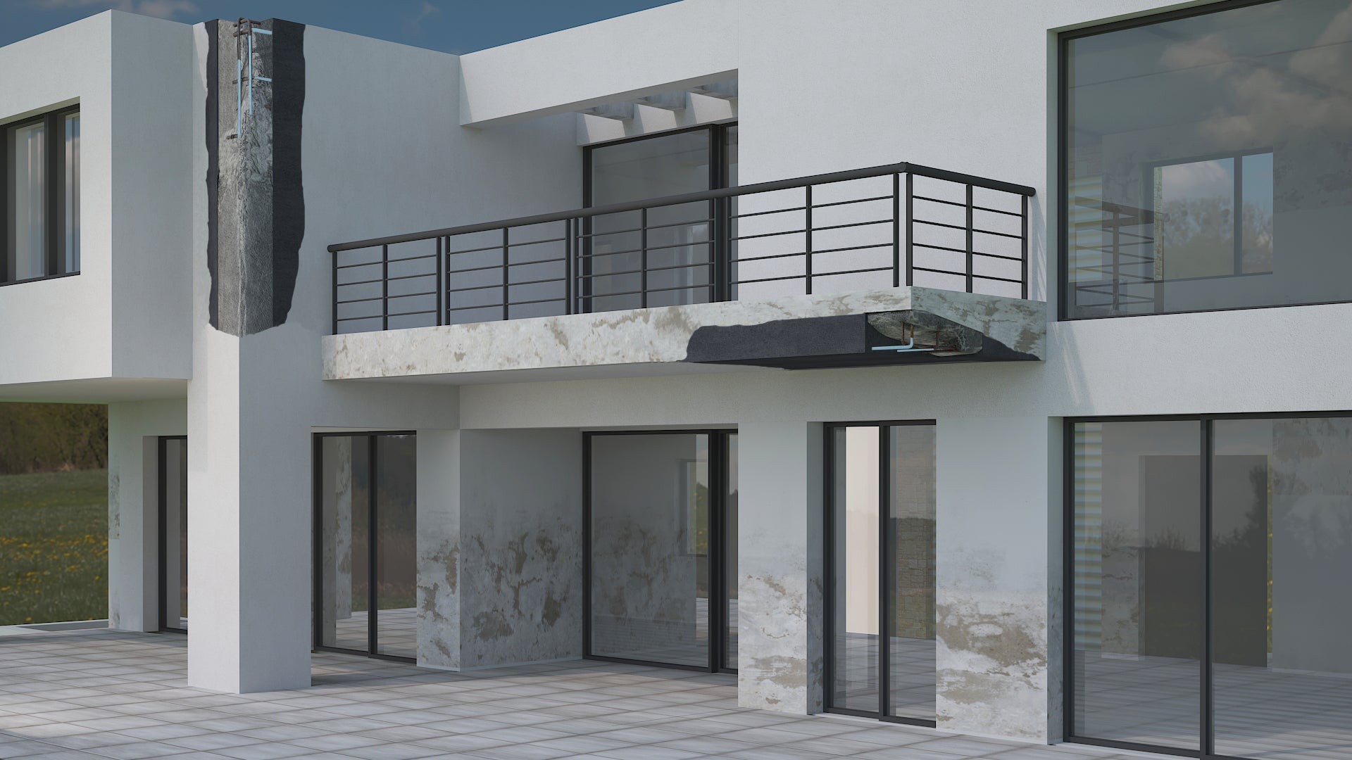 Hygrosmart Fix & Finish Argamassa de Reparação Estrutural Betão R4